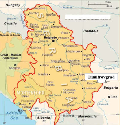 mapa granicnih prelaza srbije Sajt opštine Dimitrovgrad mapa granicnih prelaza srbije